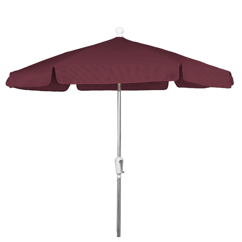 Fiberbuilt Umbrellas & Cushions 7GCRA-T-Burgundy 7.5